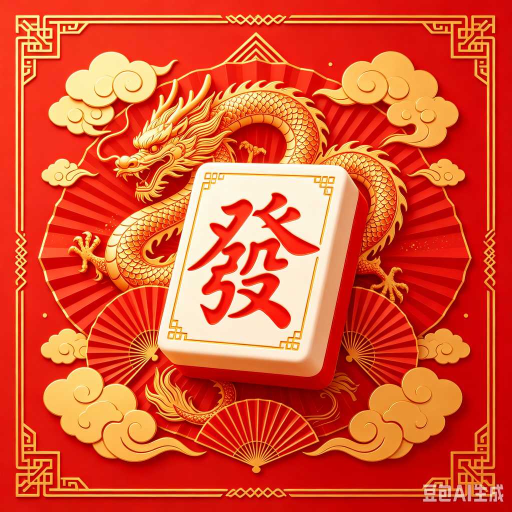 hand painted mahjong tiles