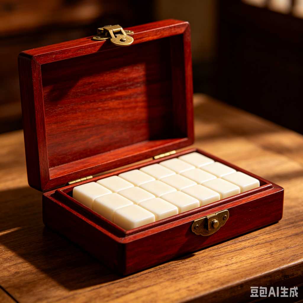 adult senior mahjong game set