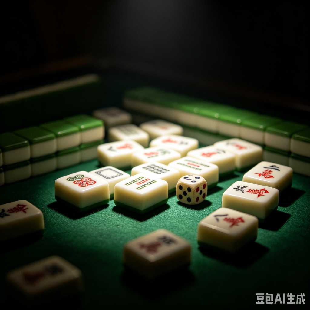 traditional color mahjong set