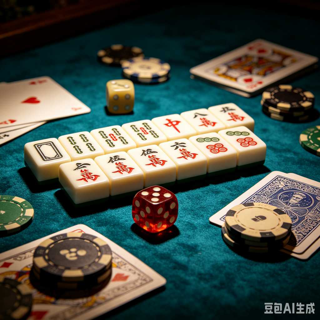 shiny mahjong tiles luxury